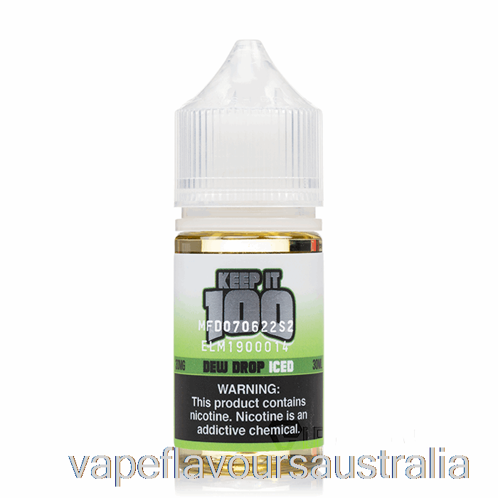 Vape Australia Dew Drop Iced - Keep It 100 SALTS - 30mL 30mg